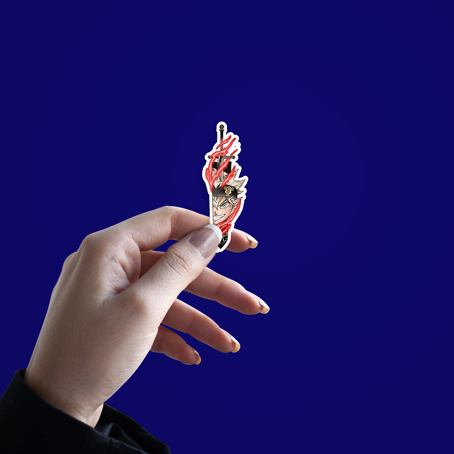 Black Clover Asta Sticker