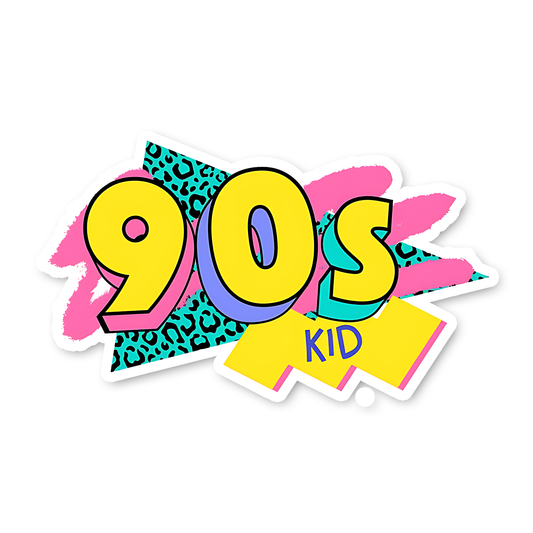 90's Kid Sticker
