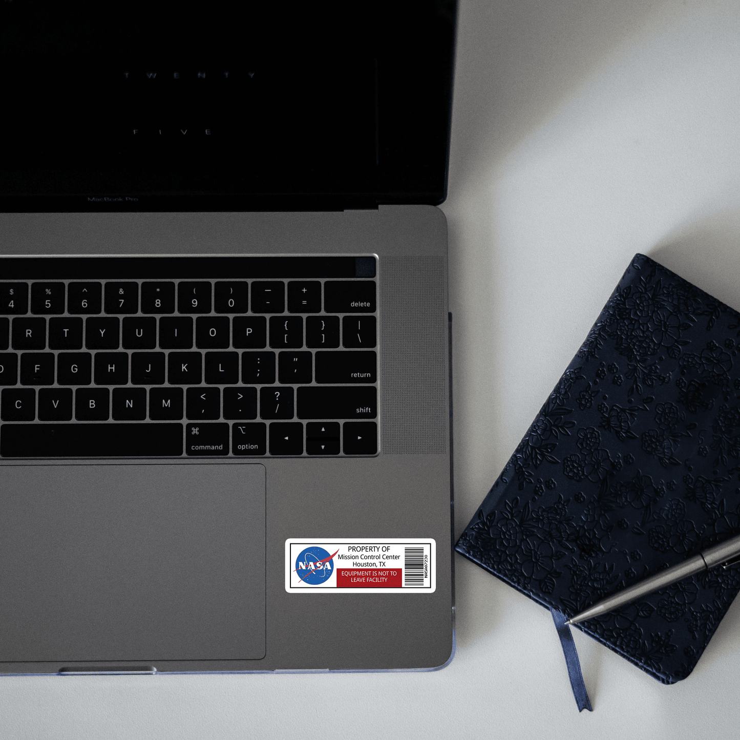 nasa card sticker - sticckiz.com