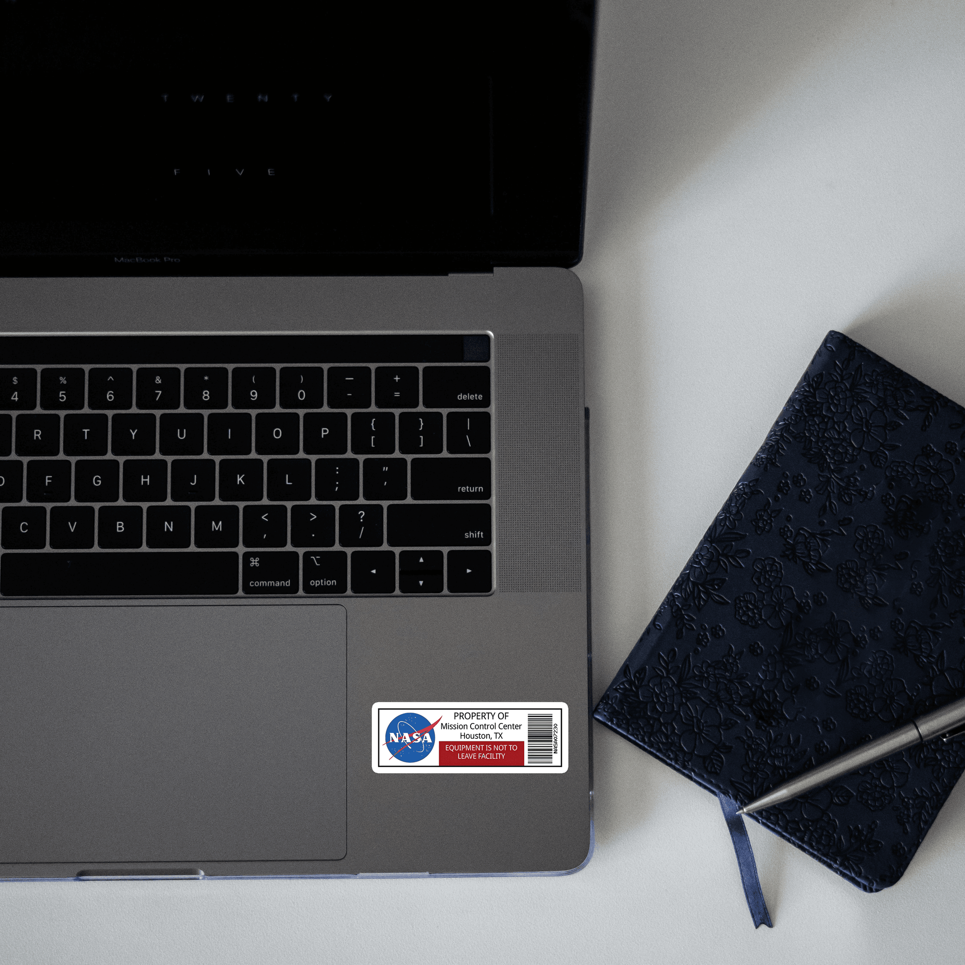 nasa card sticker - sticckiz.com