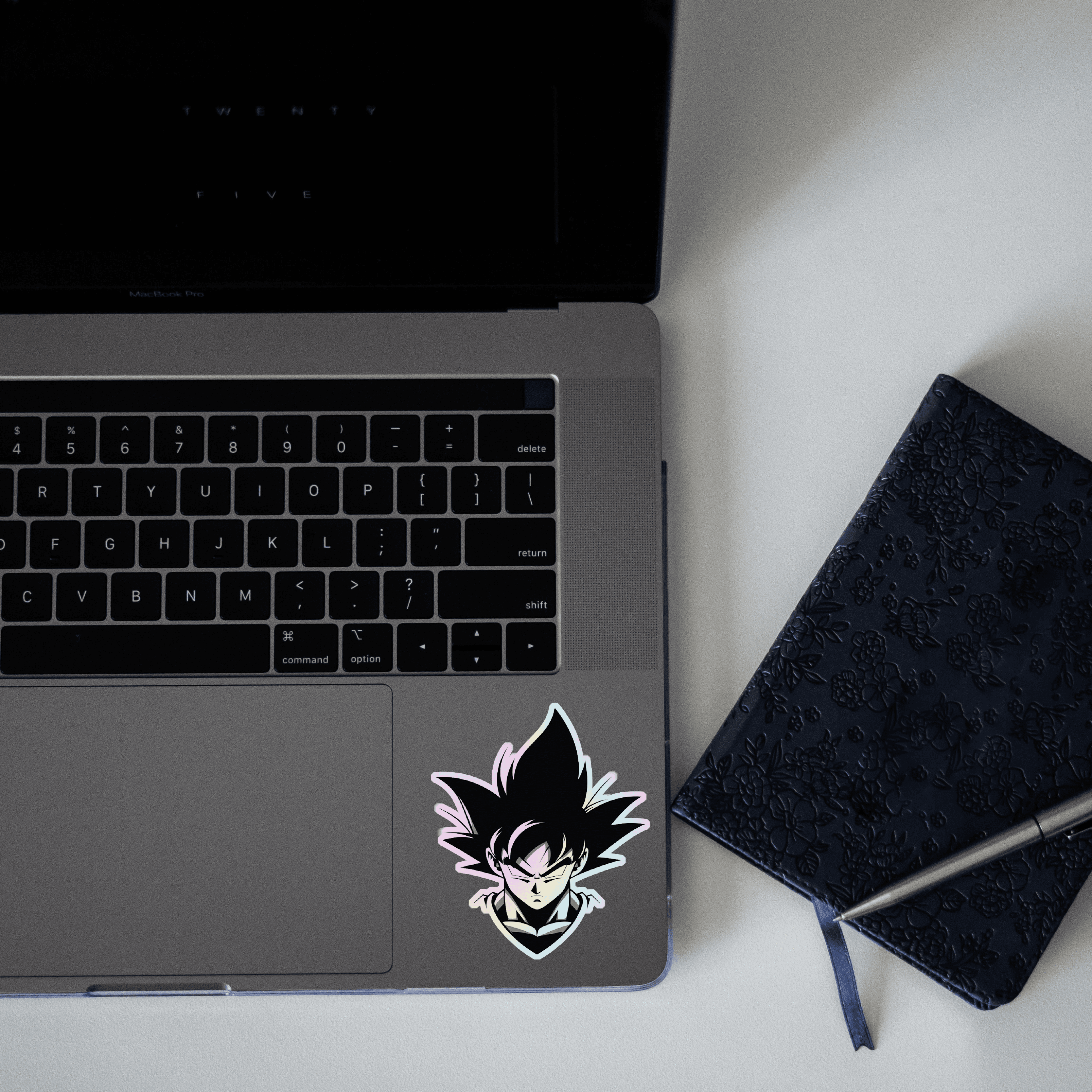 Son Goku v2 Holographic Sticker - sticckiz.com