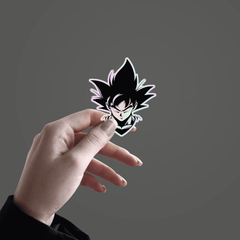 Son Goku v2 Holographic Sticker - sticckiz.com