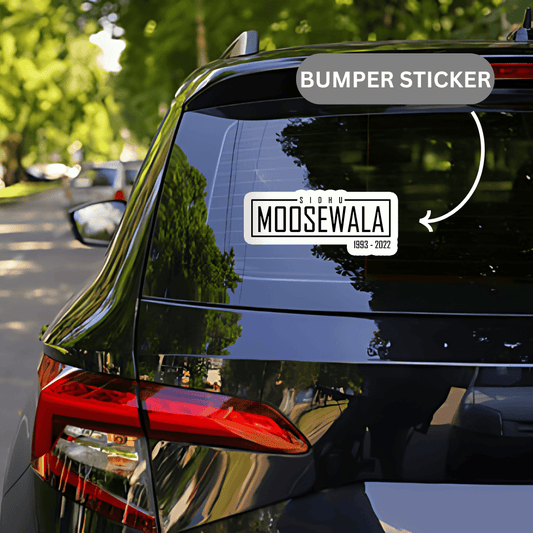 Sidhu Moosewala 1993-2022 Sticker - sticckiz.com