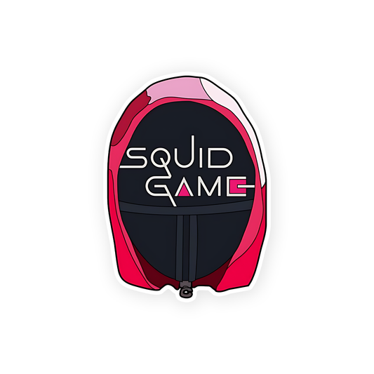 Squid Game Mask Sticker
