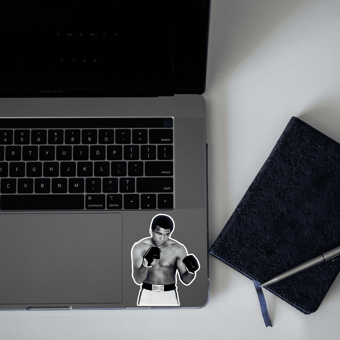 Mohammad Ali Boxer Sticker v2 - sticckiz.com