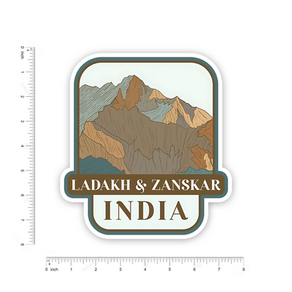 Ladakh & Zanskar India Bumper Sticker