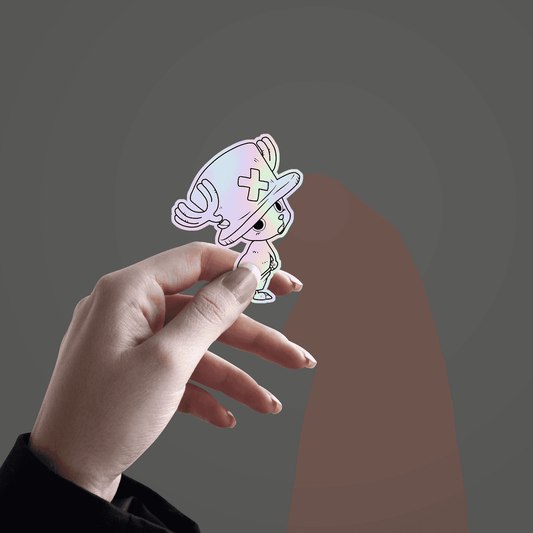 Tony Tony Chopper Holographic Sticker - sticckiz.com