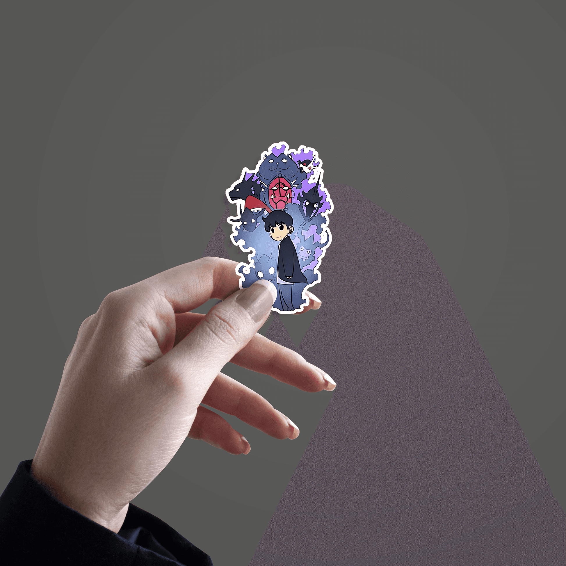 Solo Levelling anime Sticker - sticckiz.com