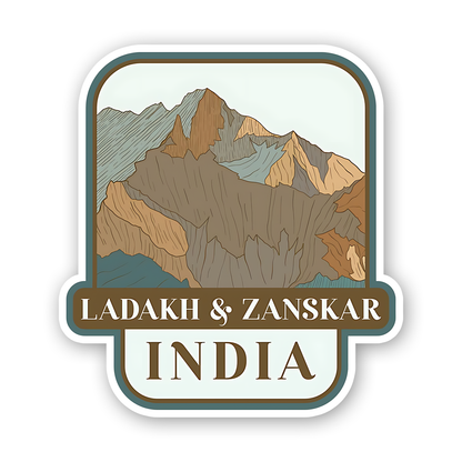 Ladakh & Zanskar India Bumper Sticker
