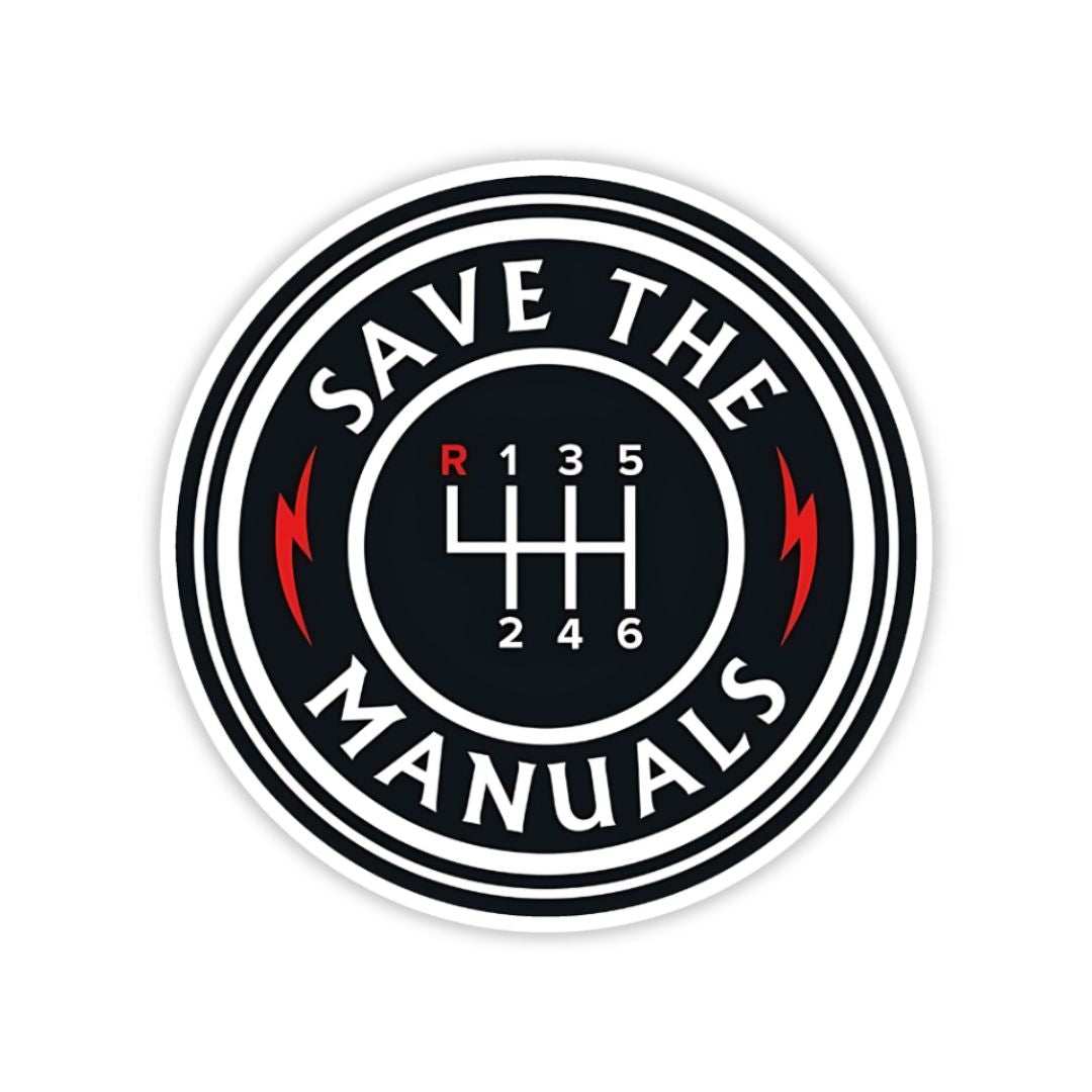 Save the Manuals Sticker