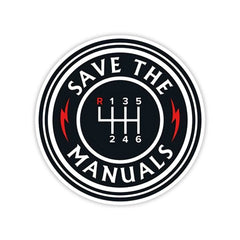 Save the Manuals Sticker
