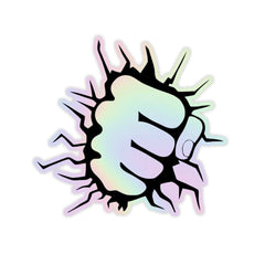 Punch Holographic Sticker - sticckiz.com