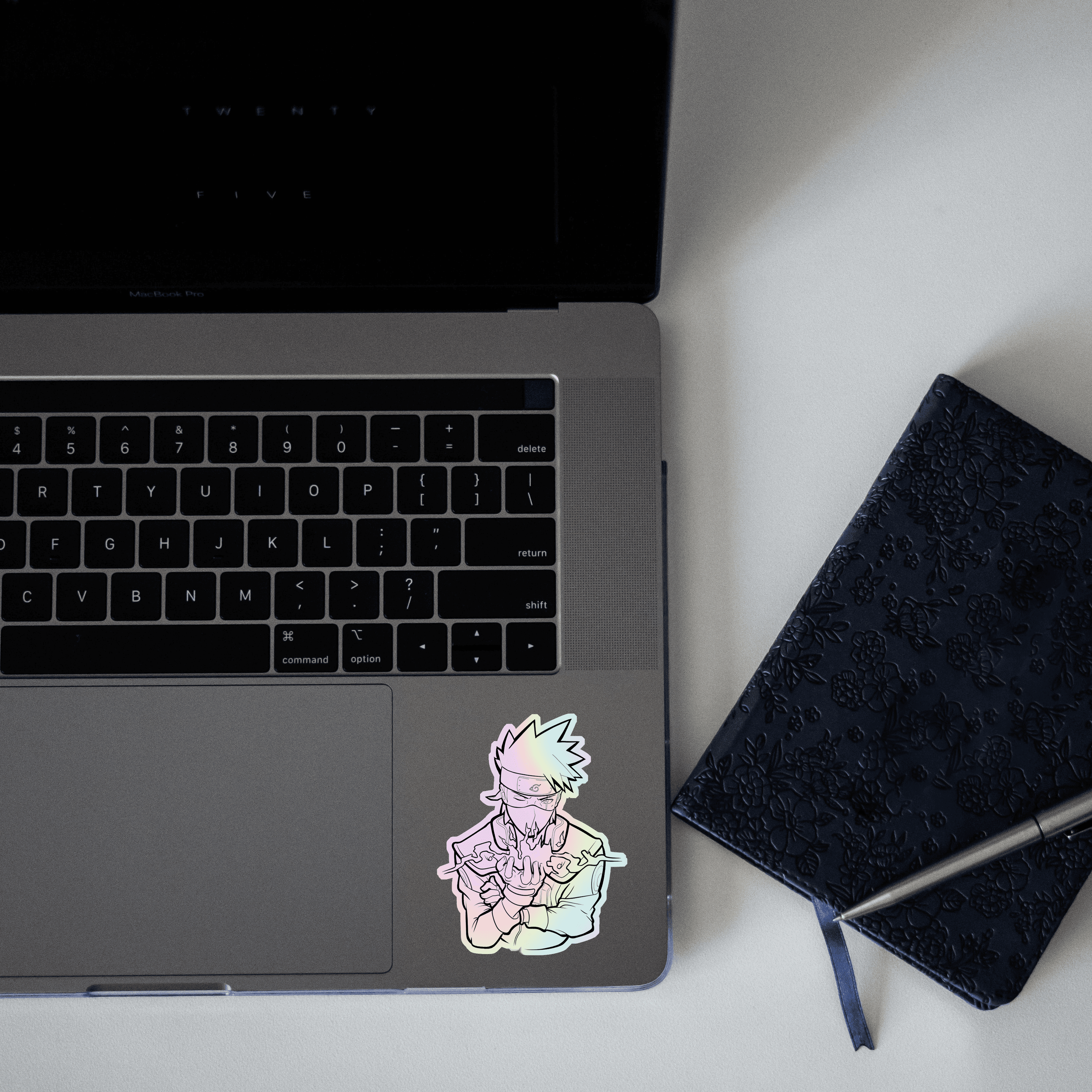 Kakashi Hatake v3 Holographic Sticker - sticckiz.com