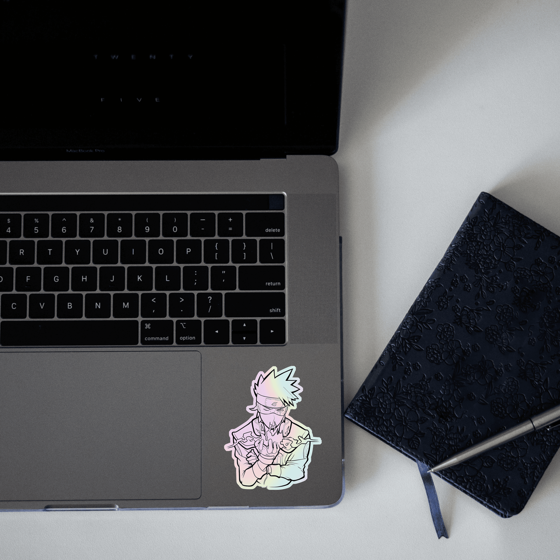 Kakashi Hatake v3 Holographic Sticker - sticckiz.com