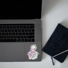 Kakashi Hatake v3 Holographic Sticker - sticckiz.com