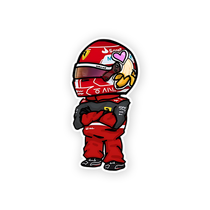 F1 racer new Sticker