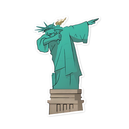Savage Statue of Liberty Sticker