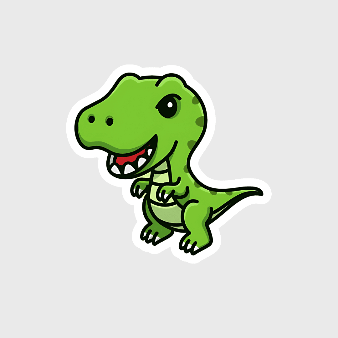 t-rex sticker - sticckiz.com