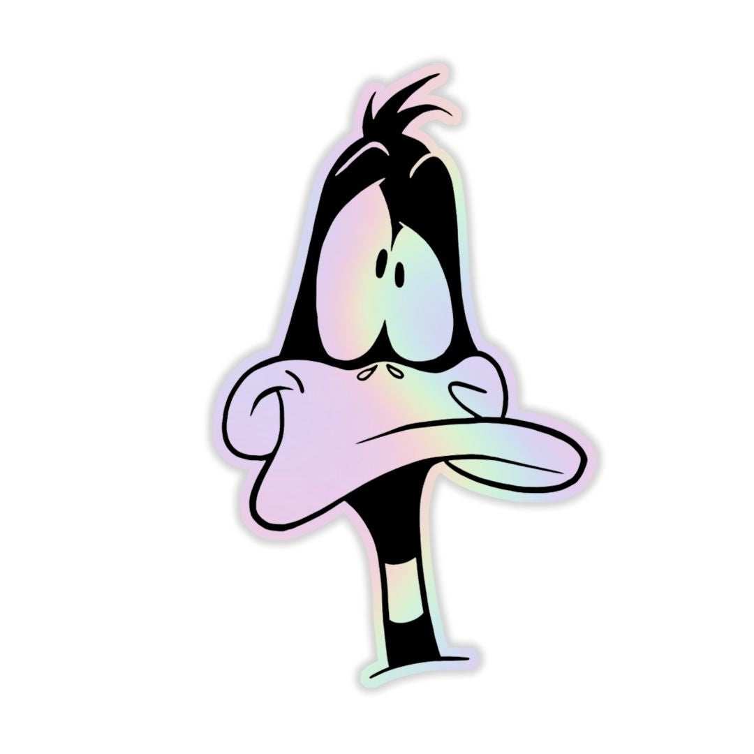 Daffy Duck V2 Holographic Sticker - sticckiz.com