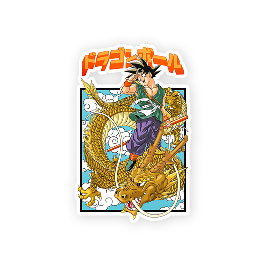 Dragon & son Goku Sticker