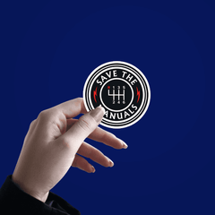 Save the Manuals Sticker