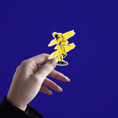 MS. Dhoni moment Sticker