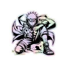 Naruto V2 Holographic Sticker - sticckiz.com