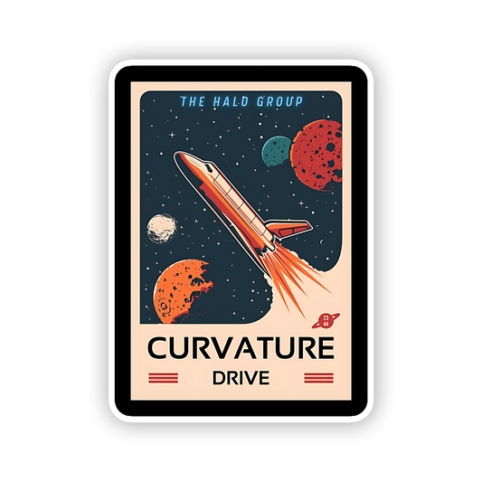 Curvature Drive Sticker