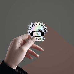 Believe It Naruto Holographic Sticker - sticckiz.com