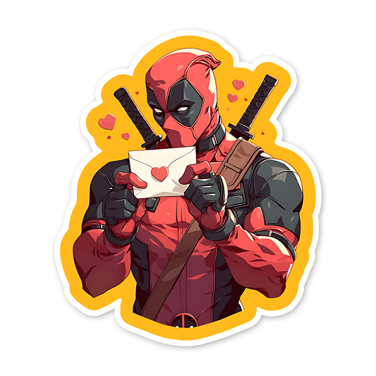 Cutie Deadpool Sticker