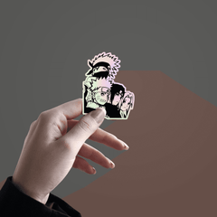 4 Hokage Holographic Sticker - sticckiz.com