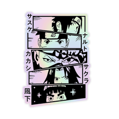 Naruto V5 Holographic Sticker - sticckiz.com
