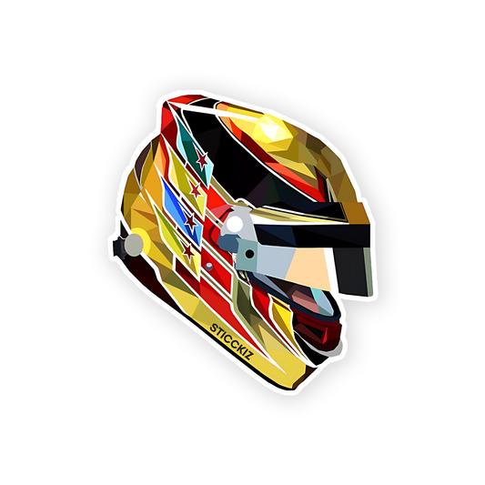 Helmet- Lewis Hamilton Sticker
