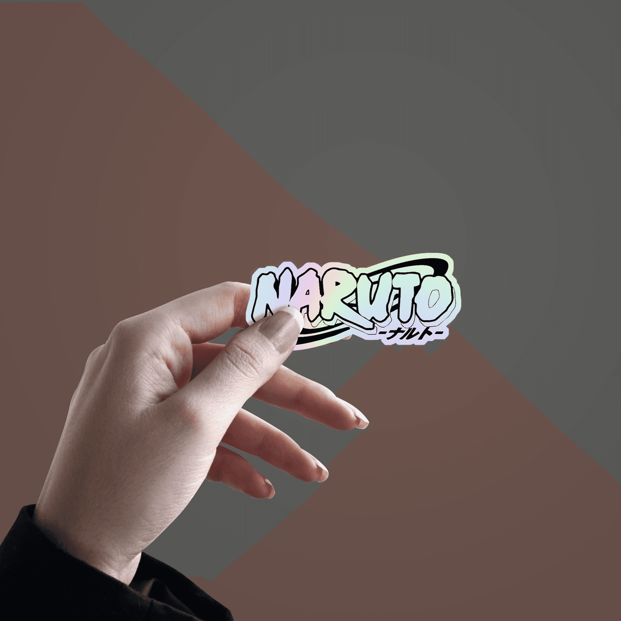 Naruto V6 Holographic Sticker - sticckiz.com