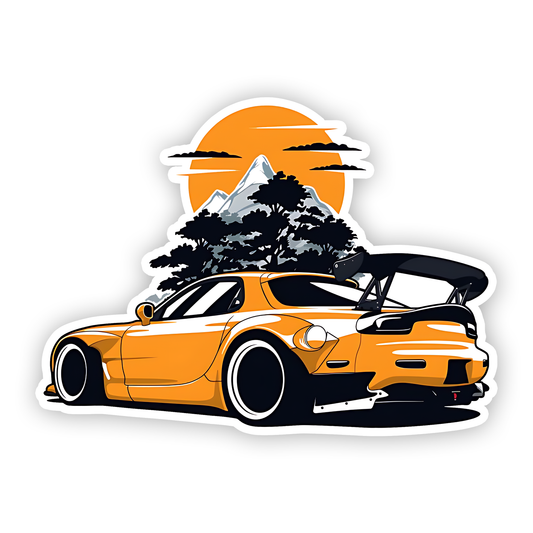 Mazda RX-7 Sticker