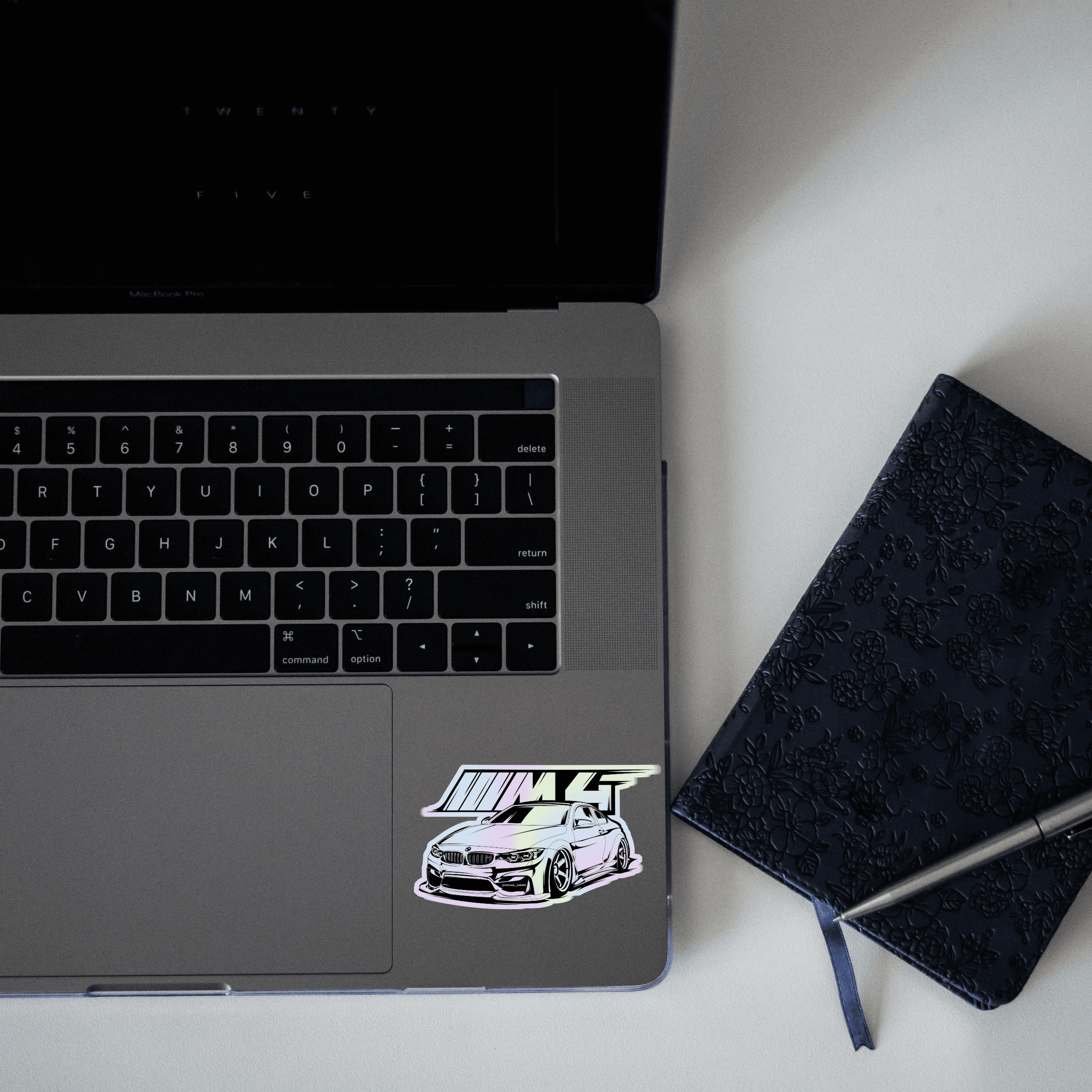 BMW M4 Holographic Sticker - sticckiz.com