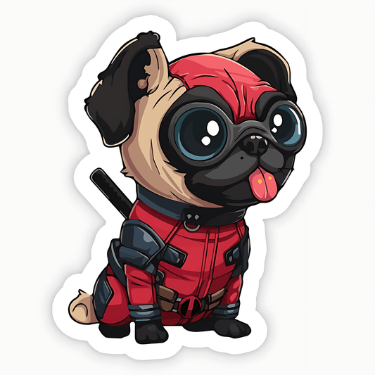 Chibi The Pool Sticker - sticckiz.com