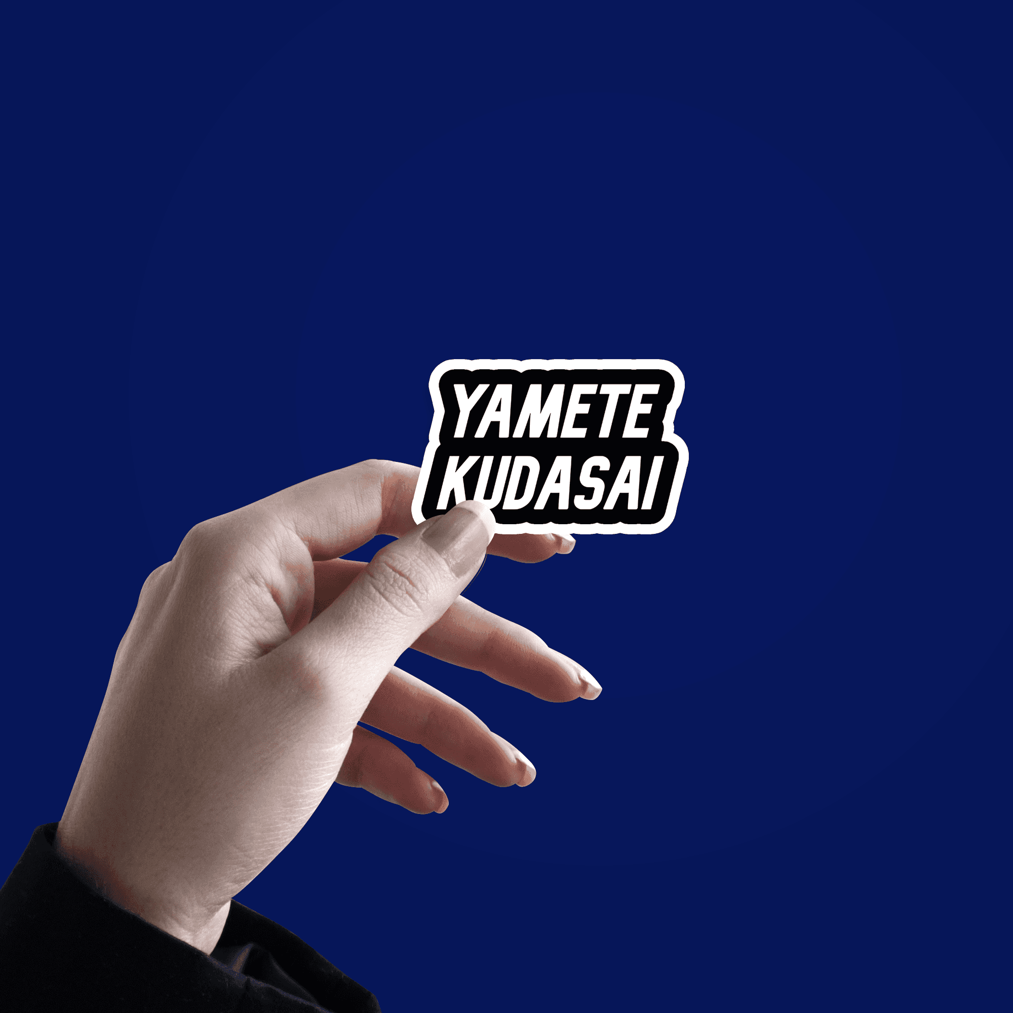 Yamete Kudasai Sticker - sticckiz.com