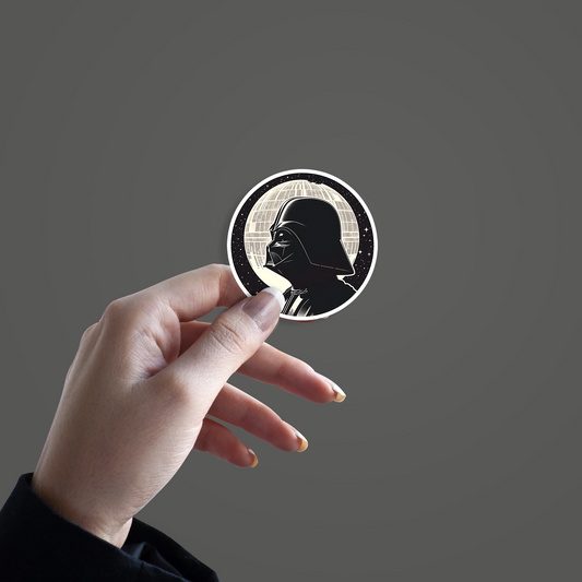 Darth Vader sticker featuring the iconic Sith Lord