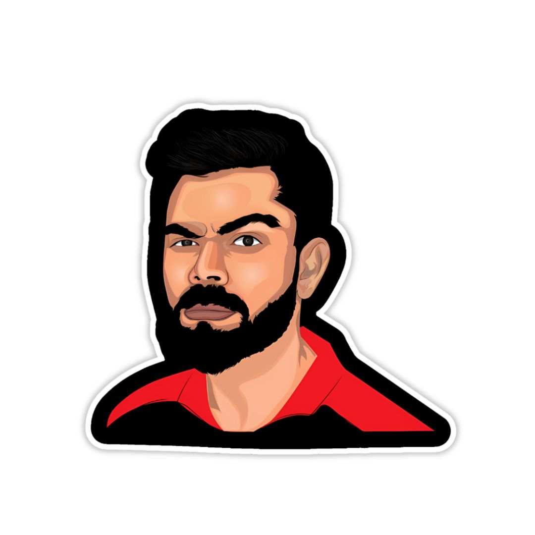 Virat Kohli Sticker - sticckiz.com