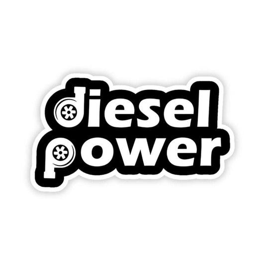 diesel power bumper sticker - sticckiz.com
