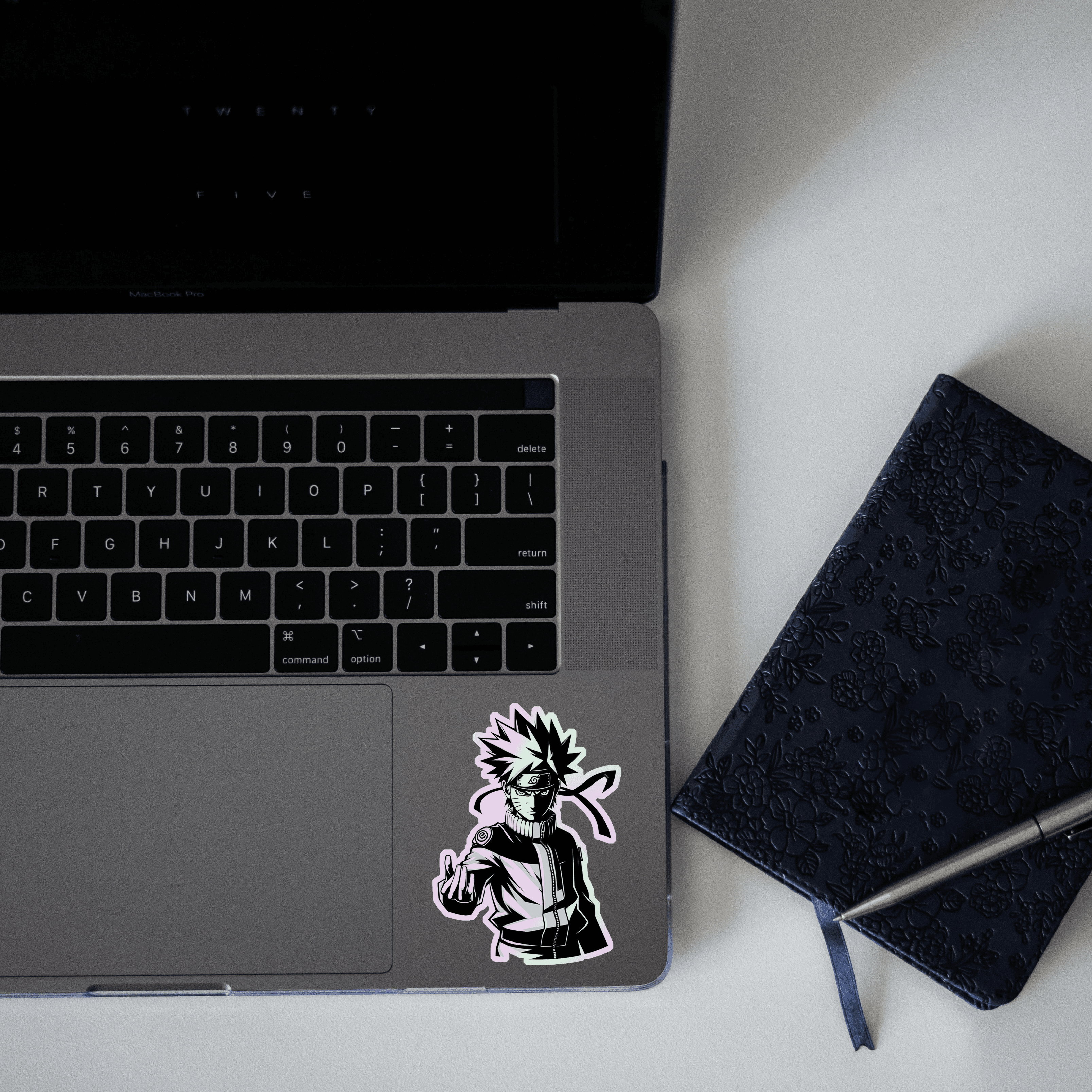 Naruto V8 Holographic Sticker - sticckiz.com