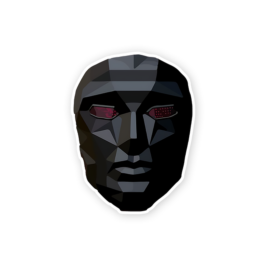 Squid Game Master Mask Sticker