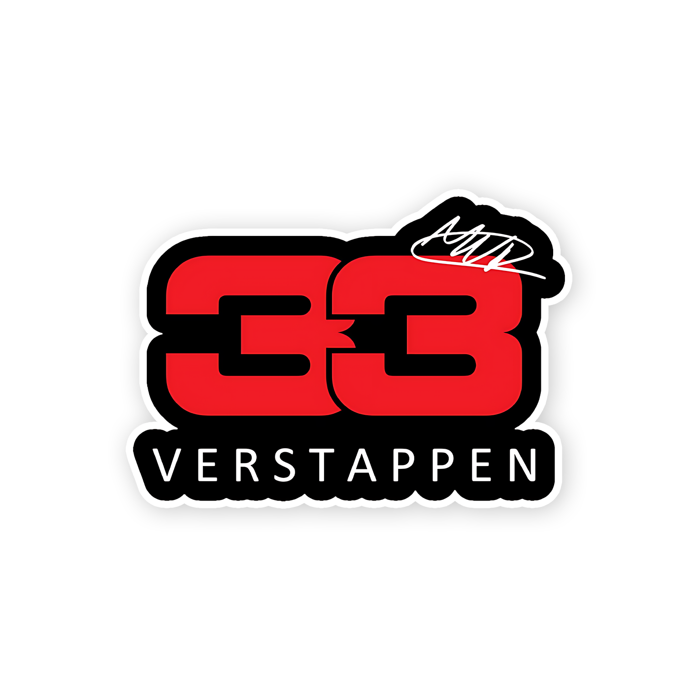 33 Verstappen Sticker – sticckiz.com