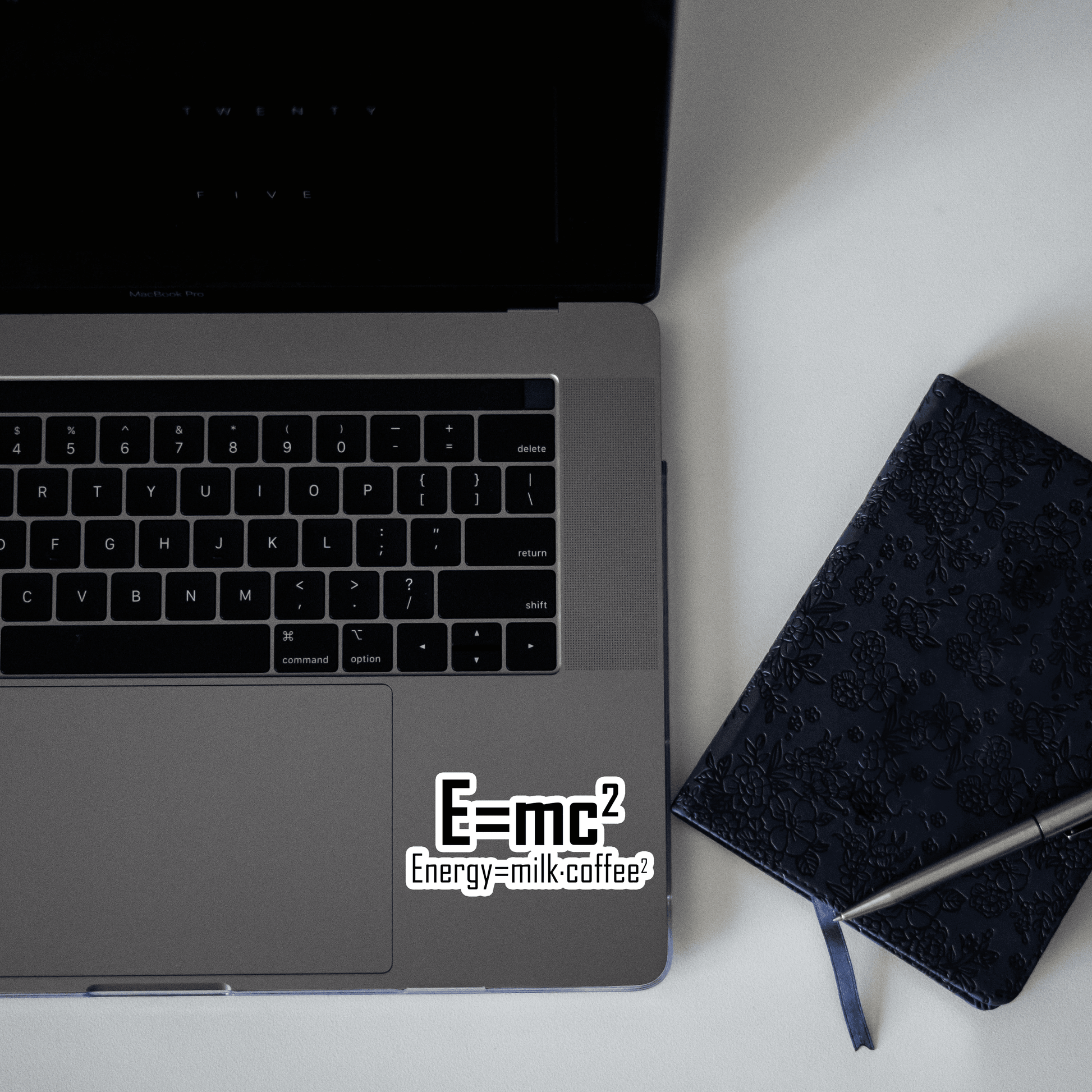 E=mc2 funny Sticker - sticckiz.com