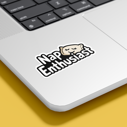 Nap Enthusiast Sticker