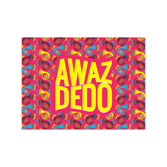 Awaz Dedo Sticker - sticckiz.com