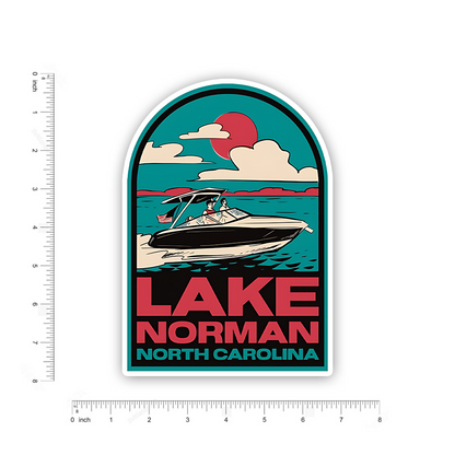 Lake Norman North Carolina Bumper Sticker