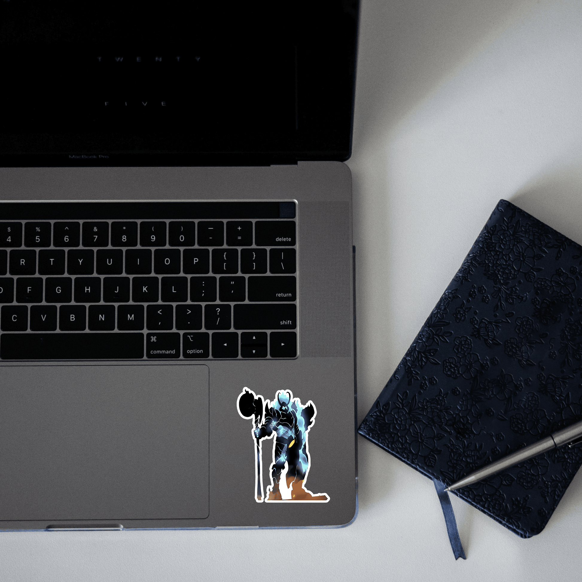 Iron From Solo Levelling Sticker - sticckiz.com