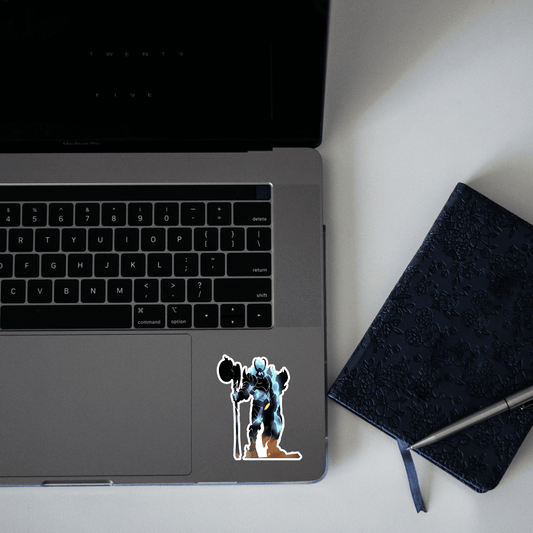 Iron From Solo Levelling Sticker - sticckiz.com